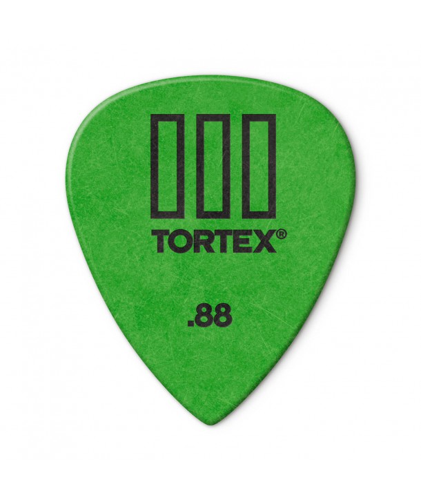 Lot de 6 médiators Tortex TIII 0,88mm