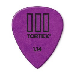 6-pack Tortex TIII picks 1,14mm