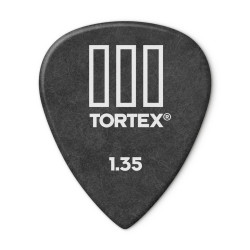 6-pack Tortex TIII picks 1,35mm