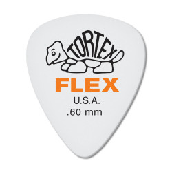 Lot de 6 médiators Tortex Flex 0,60mm