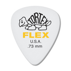 6-pack Tortex Flex picks 0,73mm
