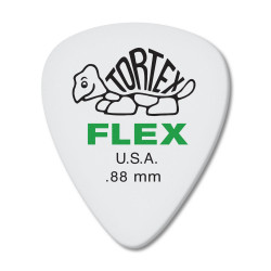 Lot de 6 médiators Tortex Flex 0,88mm