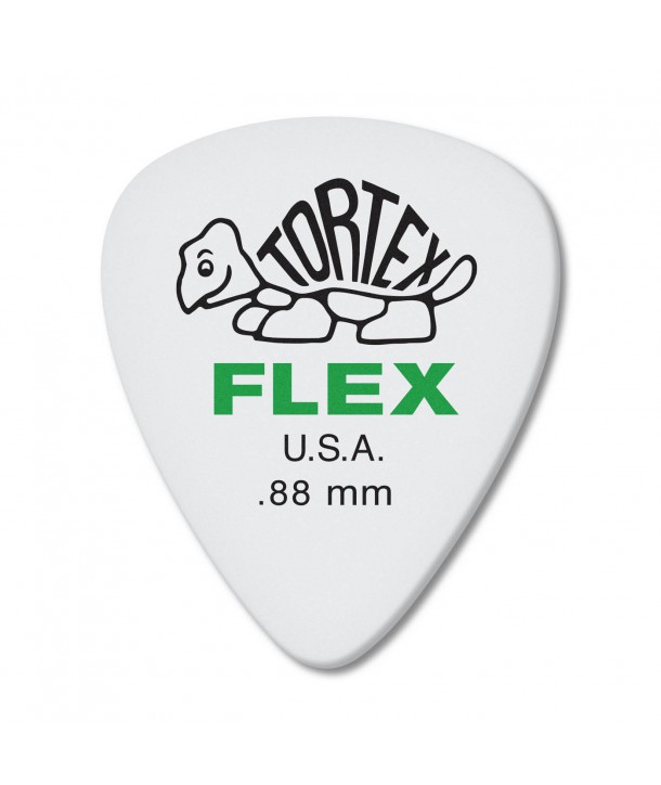 Lot de 6 médiators Tortex Flex 0,88mm