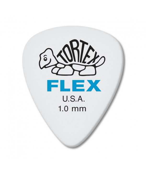 Lot de 6 médiators Tortex Flex 1mm