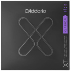 XT Classic strings set Silver plated copper Extra hard tension