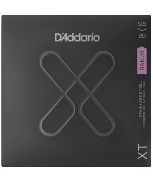 XT Banjo strings set Custom Light 9,5-20