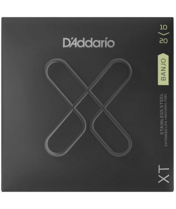Juego de cuerdas para banjo XT Custom medium light 10-20