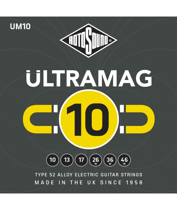 Juego de cuerdas eléctrica Ultramag 10-46