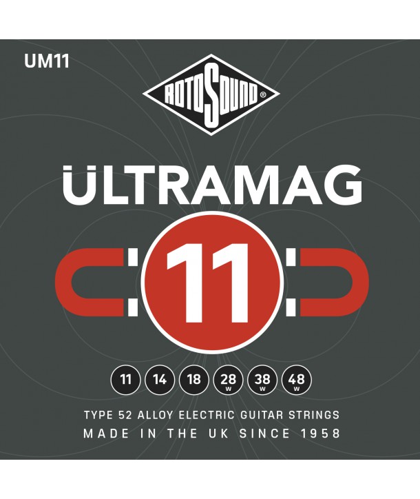 Juego de cuerdas eléctrica Ultramag 11-48