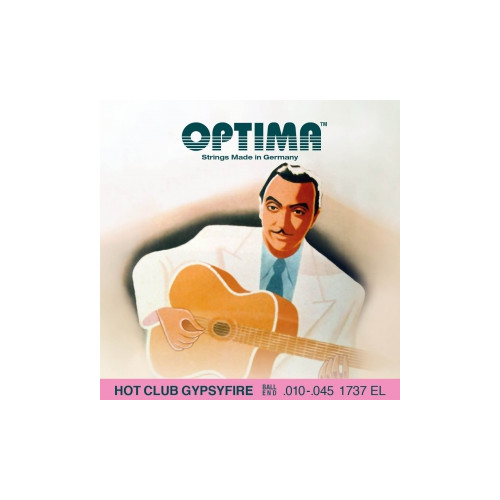 Acoustic Strings Set Ball end Hot Club Gypsyfire Extra-Light 10-45