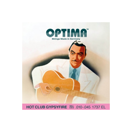 Acoustic Strings Set Ball end Hot Club Gypsyfire Extra-Light 10-45