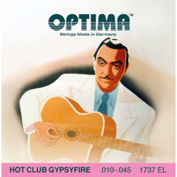 Acoustic Strings Set Ball end Hot Club Gypsyfire Extra-Light 10-45