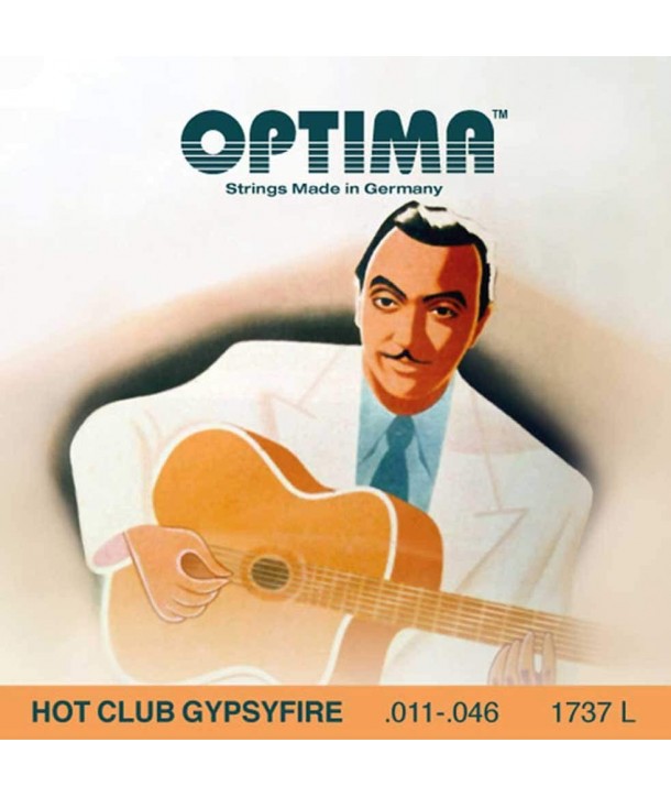 Acoustic Strings Set Loop end Hot Club Gypsyfire Light 11-46