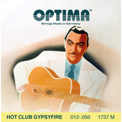 Jeu de cordes manouche à Boucle Hot Club Gypsyfire Medium 12-50