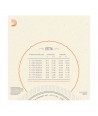 Jeu de 8 cordes pour Mandoline filé plat Flat Tops en Phosphore Bronze Medium 11-39