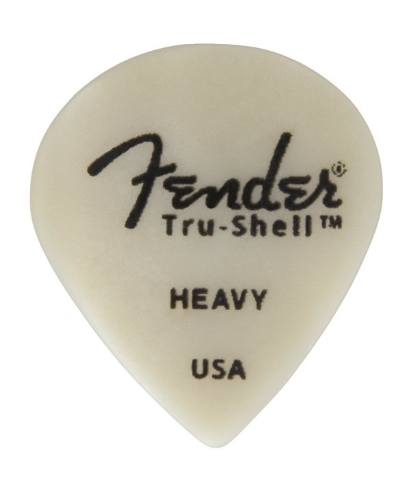 Médiator Fender 551 Shape Tru-Shell heavy