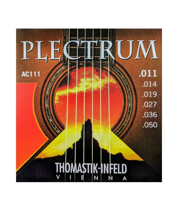 Jeu de cordes Folk Plectrum Acoustic bronze light 11-50