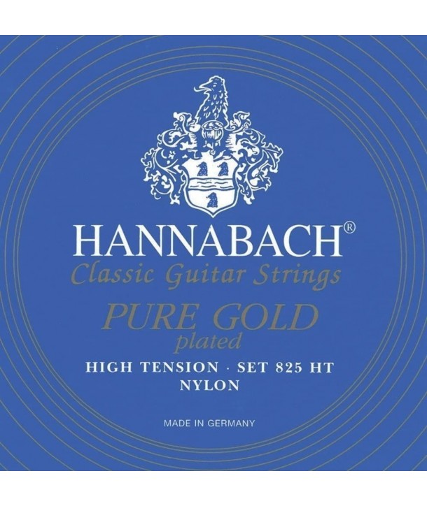 Jeu de cordes classiques tension fort special gold bleu