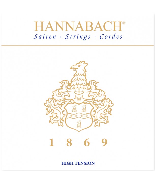 Classical strings set Medium-high Tension Serie 1869 Carbon/gold