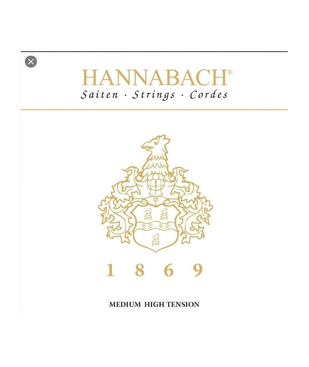 Classical strings set Medium-high Tension Serie 1869 Carbon/gold