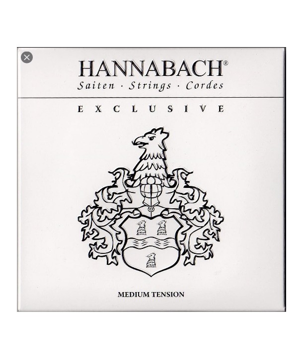 Classical strings set high Tension Serie 1869 Carbon/gold