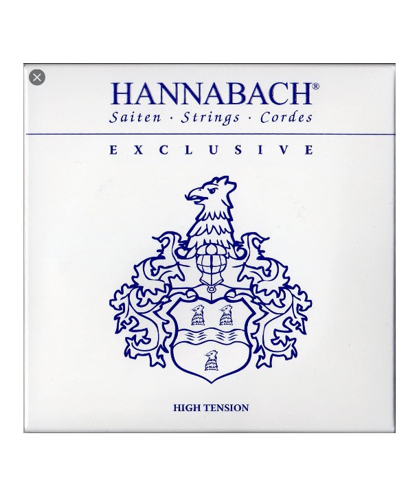 Classical strings set high Tension Serie 1869 Carbon/gold