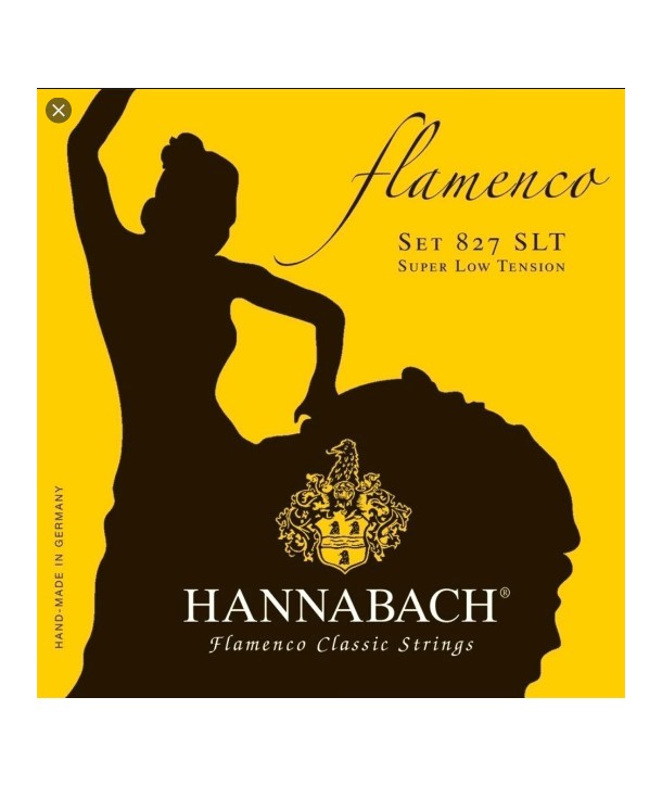 juego cuerdas guitarra flamanca Low tension Serie 827