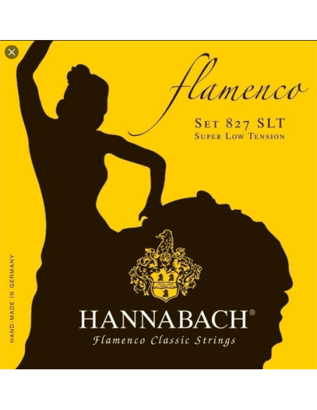 Jeu de cordes Flamenco Série 827 Low Tension