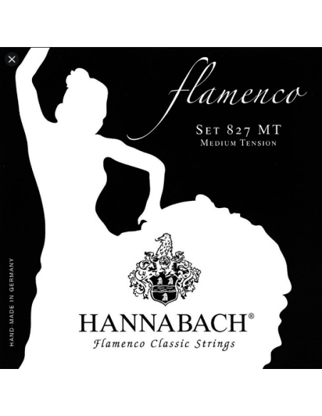 Jeu de cordes Flamenco Série 827 Low Tension