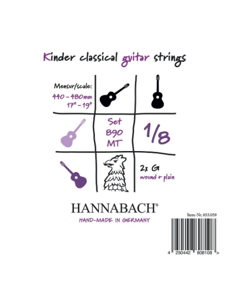 Classical strings set HIgh Tension Serie 850