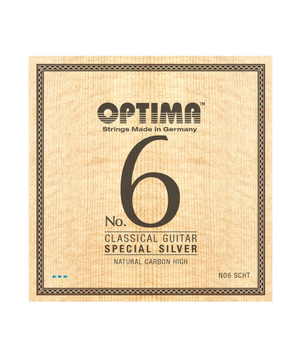 Cordes Optima Guitare Classique No6 Silver Special Carbon Medium