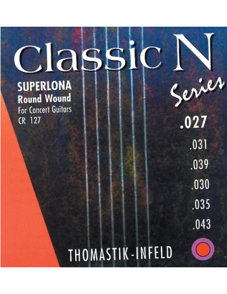 jeu de corde Thomatik Infeld pour Guitare Classique Série N Superlona Light CF128