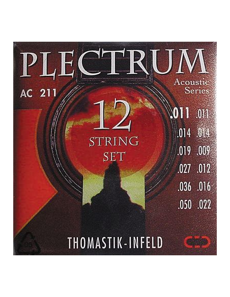 Jeu de cordes Folk Plectrum Acoustic bronze light 11-50