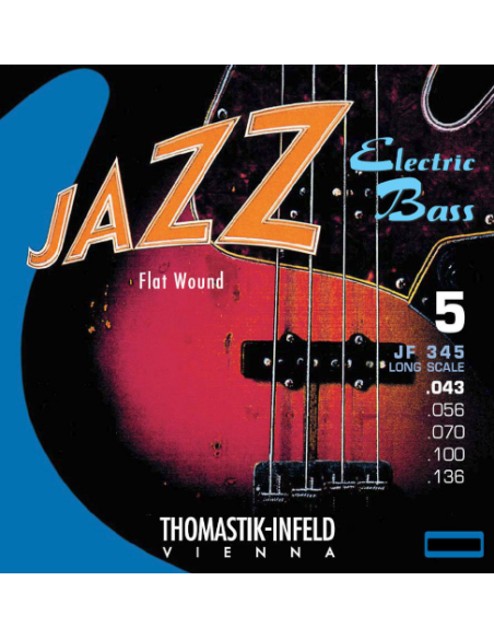 Jeu de Cordes Basses Thomastik Infeld Jazz Bass Serie 43 - 136