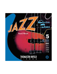 Jeu de Cordes Basses Thomastik Infeld Jazz Bass Serie 43 - 118 5 cordes