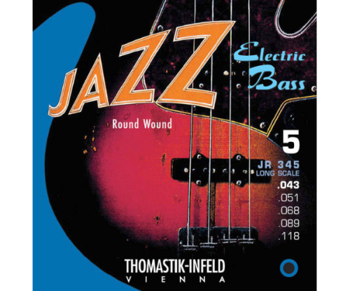 Jeu de Cordes Basses Thomastik Infeld Jazz Bass Serie 43 - 118 5 cordes