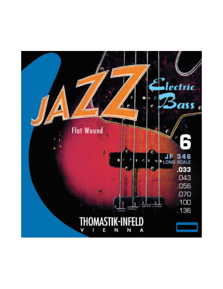 Bass Guitar String set Thomastik Infeld JAZZ Bass serie 5 strings 29 - 118