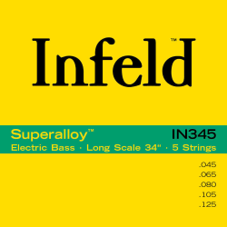 Jeu de Cordes Basses Thomastik Infeld Wound Long Scale 45 - 125
