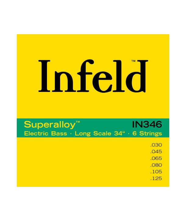 Bass Guitar String set Thomastik Infeld Wound Long Scale 30 - 125