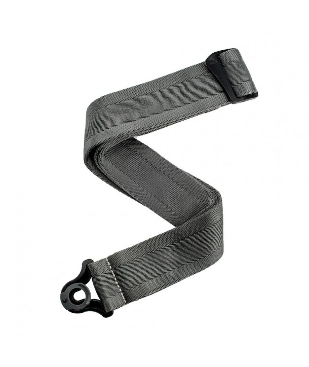 D'Addario Auto Lock Gitarrengurt, Metal Grey