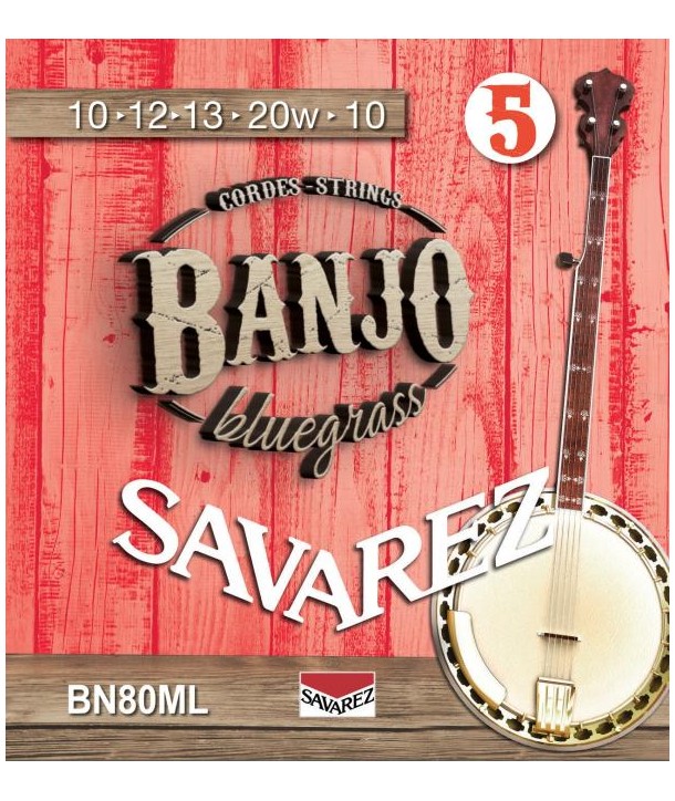 Juego de cuerdas para banjo bluegrass medium light