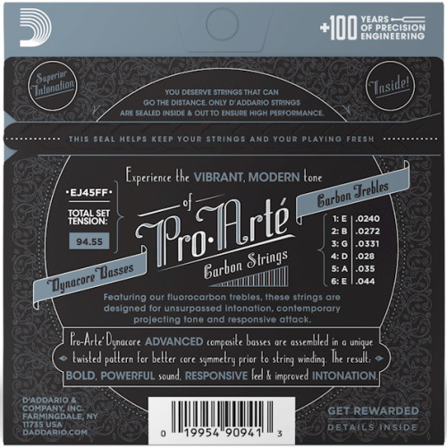Classical strings set Pro-Arté Carbon Normal Tension 