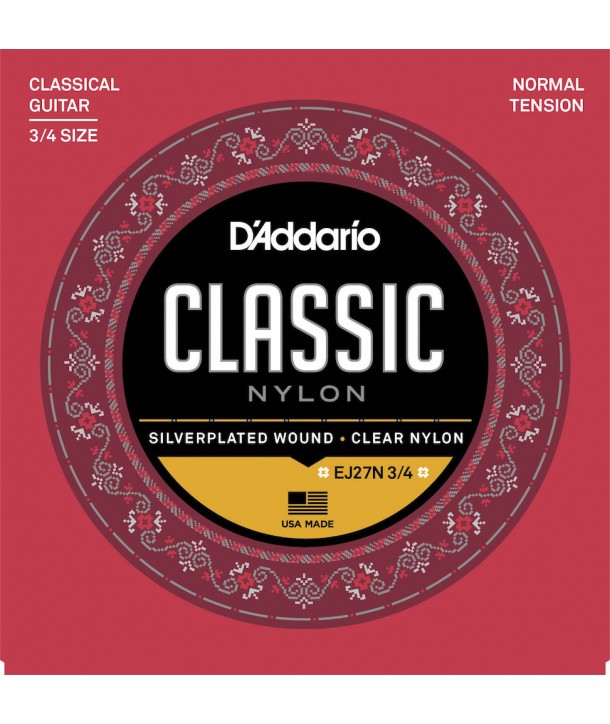 Classical strings set 3/4 Student Nylon Fractional Normal Tension 
