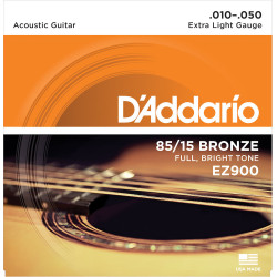 Jeu de cordes folk American Bronze 85/15 Extra-light 10-50