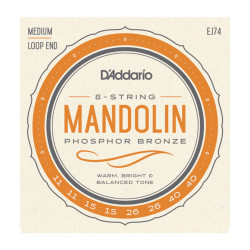 Jeu de cordes pour Mandoline Acoustique en phosphore bronze Bluegrass
