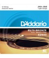 Acoustic strings set 85/15 American Bronze Light 11-52