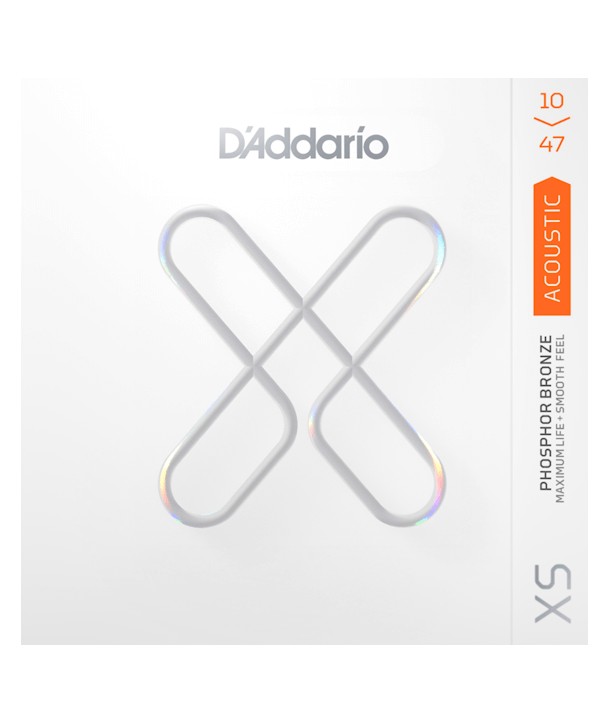 Westerngitarresaiten EXP Coated Phosphor Bronze Extra-light 10-47