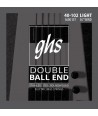 Jeu de cordes Basse Double Boules Light 40-102 filé rond STAINLESS STEEL