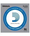 Acoustic or electric 5-Pack single string Plain Steel 10