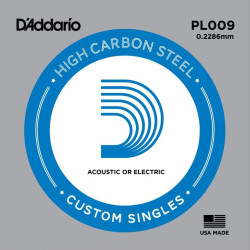 Acoustic or electric 5-Pack single string Plain Steel 9